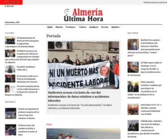 Almeriaultimahora.com(Almería) Screenshot