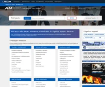 Almexperts.com(Expert Witness Directory) Screenshot