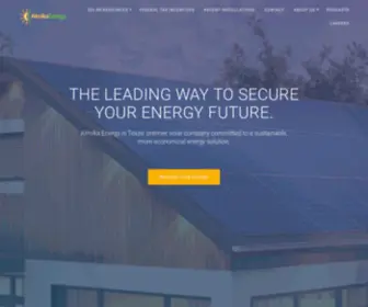 Almikaenergy.com(Solar Panel Installation Houston. Almika Energy) Screenshot