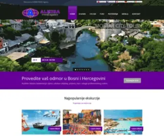 Almira-Travel.ba(ALMIRA Travel Agency) Screenshot