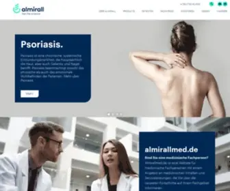 Almirall.de(Almirall) Screenshot