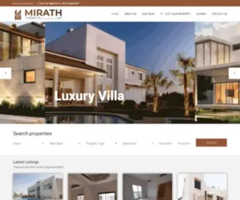 Almirath.ae(Top Real Estate Company in Dubai for Your Dream Home) Screenshot