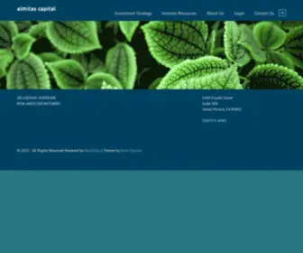 Almitascapital.com(Almitas capital) Screenshot