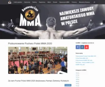 Almma.pl(Amatorska Liga MMA) Screenshot