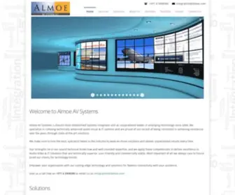 Almoeavsystems.com(Almoe AV Systems) Screenshot