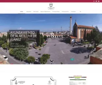 Almoloyadejuarez.gob.mx(Administracion Municipal de Almoloya de Juarez) Screenshot