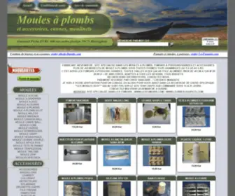 Almomail-Peche.com(FABRICANT/REVENDEUR MOULE A PLOMBS ET FUMOIRS A POISSONS VIANDES) Screenshot