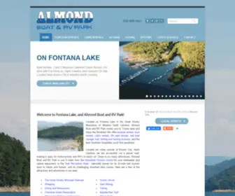 Almondboatpark.com(Almond Boat and RV Park) Screenshot
