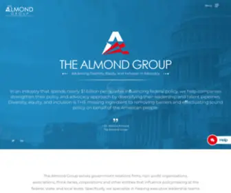 Almondgroupllc.com(Advancing Diversity) Screenshot