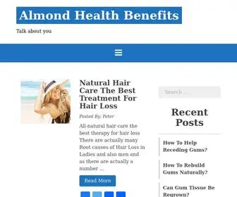 Almondshealthbenefits.org(Almond Health Benefits) Screenshot