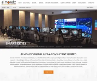 AlmondzGlobalinfra.com(ALMONDZ GLOBAL INFRA) Screenshot