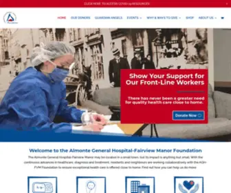 Almontehospitalfoundation.com(Almonte General Hospital Fairview Manor Foundation) Screenshot