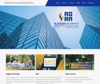 Almoosa-Oam.com(AlMoosa Owners Association Management Services) Screenshot