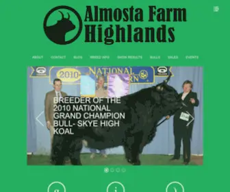 Almostafarmhighlands.com(Almosta Farm Highlands) Screenshot