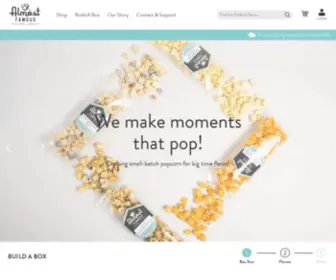 Almostfamouspopcorn.com(Almost Famous Popcorn) Screenshot