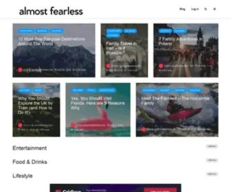 Almostfearless.com(Almost Fearless) Screenshot
