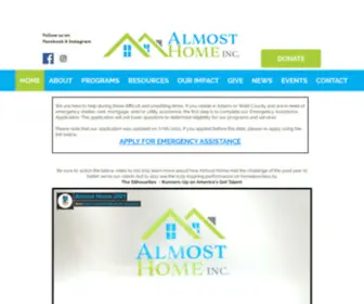 Almosthomeonline.org(Almost Home) Screenshot