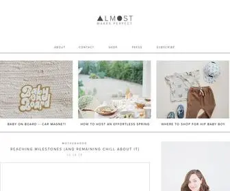 Almostmakesperfect.com(Almost makes perfect) Screenshot