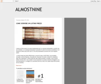 Almostnine.com(Almostnine) Screenshot