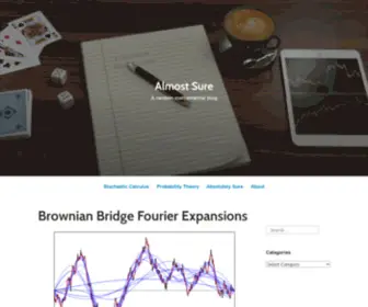 Almostsuremath.com(A random mathematical blog) Screenshot