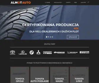 Almot-Auto.pl(Almot Auto) Screenshot