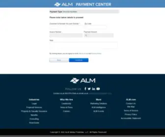 Almpaymentcenter.com(ALM Payment Center ALMPaymentCenterHome) Screenshot