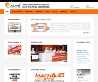 Almti.org(Association of Ludhiana Machine Tool Industries) Screenshot