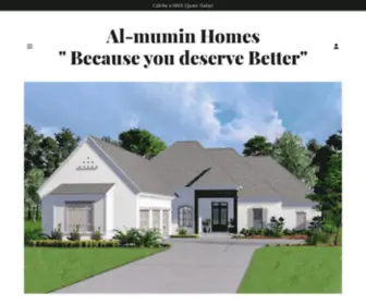 Almuminhomes.com(ALMUMIN HOMES) Screenshot