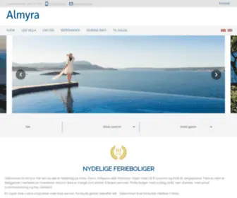 Almyra.no(Villa Rentals on Crete) Screenshot