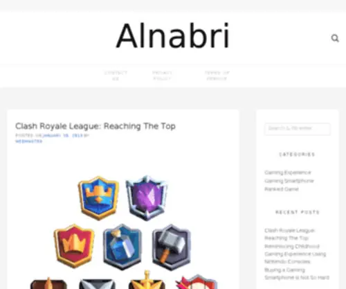 Alnabri.net(Alnabri) Screenshot