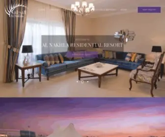 Alnakhla.sa(Al Nakhla Residential Resort) Screenshot
