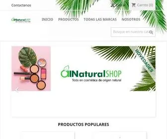 Alnaturalshop.com(Inicio) Screenshot