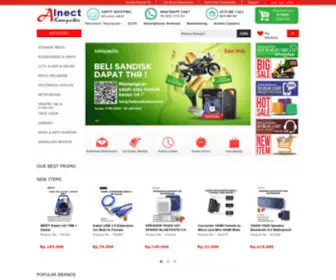 Alnect.net(Alnect Komputer Webstore) Screenshot