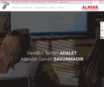 Alniakhukuk.com(Alnıak) Screenshot