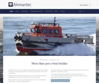 Alnmaritec.co.uk(Alnmaritec boat builders) Screenshot