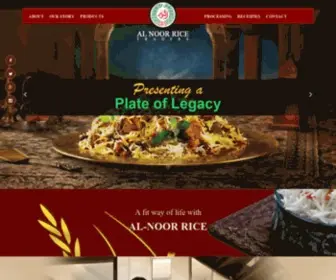 Alnoor.com.pk(Al Noor Rice Traders) Screenshot