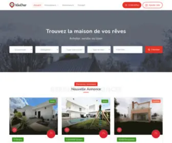 Alodar.tn(Annonces Immobilier en Tunisie) Screenshot