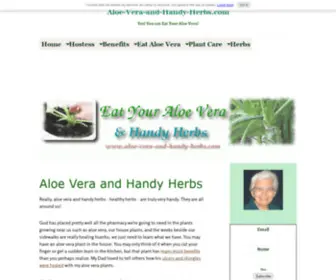 Aloe-Vera-AND-Handy-Herbs.com(Aloe Vera and Handy Herbs are so) Screenshot