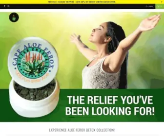 Aloeferox.com(Colon Cleaners & Detox) Screenshot