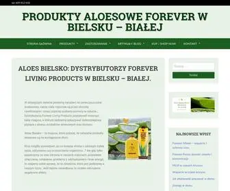 Aloesbielsko.pl(ALOES BIELSKO) Screenshot