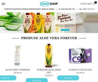 Aloeshop.ro(Aloe Vera Forever) Screenshot