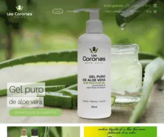 Aloeveralascoronas.com(Aloe Vera Las Coronas) Screenshot