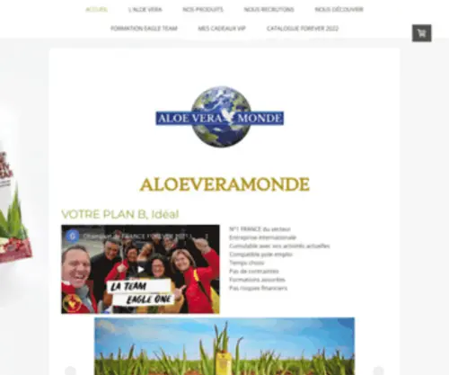 Aloeveramonde.fr(Aloeveramonde) Screenshot