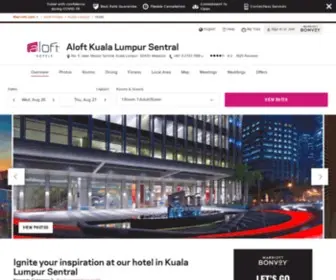Aloftkualalumpursentral.com(Kuala Lumpur Hotels) Screenshot