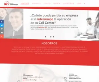 Aloglobal.com(Expertos en IPPBX (soluciones y soporte)) Screenshot