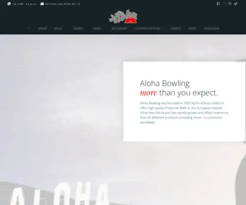 Aloha-Bowling.de(Best Bowling Products) Screenshot