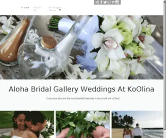 Alohabridalgallery.com(ALOHABRIDALGALLERY) Screenshot