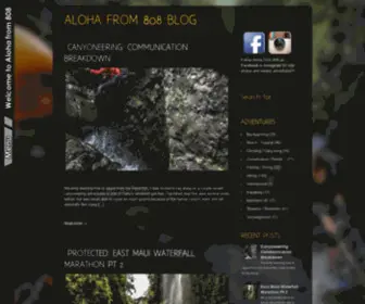 Alohafrom808.com(Aloha From 808) Screenshot