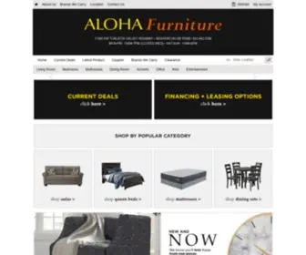 Alohafurniture.net(Aloha Furniture) Screenshot