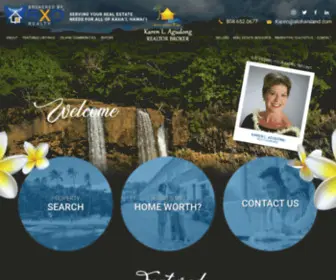 Alohaisland.com(Kaua'i Real Estate Specialists) Screenshot